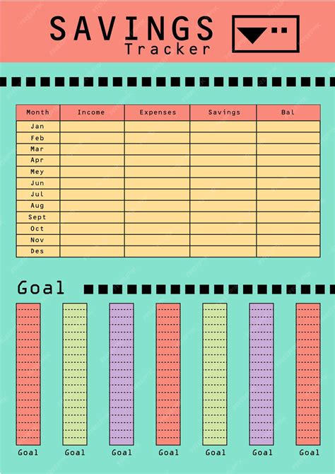 Premium Vector | Budget planner template for journaling and notebook.