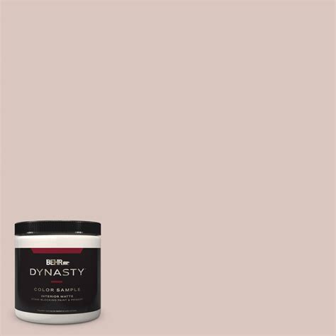 BEHR DYNASTY 8 Oz PPU2 06 Wisp Of Mauve Matte Stain Blocking Interior