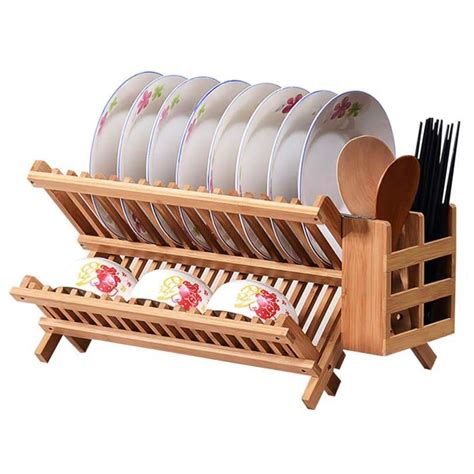 Top Best Bamboo Dish Drying Racks In Reviews Buyer S Guide