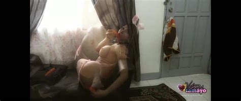 Vitress Tamayo With A Carrot In Her Ass Shemale Ladyboy Porn XHamster