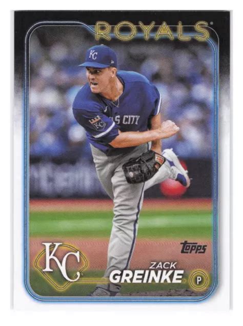 2024 TOPPS 610 Zack Greinke Kansas City Royals EUR 1 15 PicClick FR