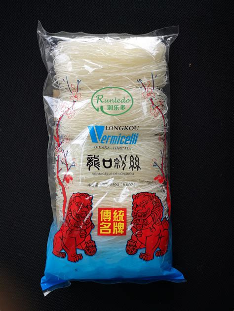 Vermicelli Lungkow Vermicelli Noodles Longkou Bean Thread Longkou