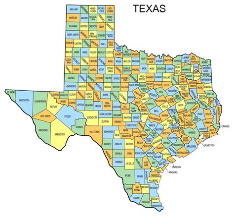 Printable Texas Map Outline - Printable JD