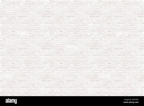 Clean White Brick Wall Tile Pattern Texture Seamless Wallpaper