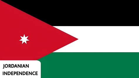 Jordanian Independence Day Vidio Jordan Flag Animation And National