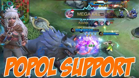 Mobile Legends Popol And Kupa Build Support Youtube