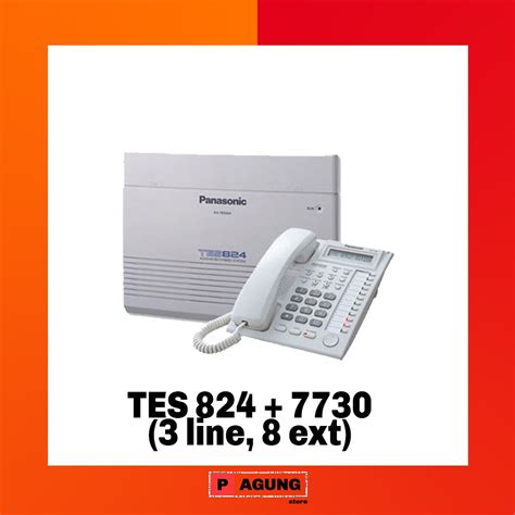 Jual Paket Pabx Panasonic Kx Tes Kx At Line Extension