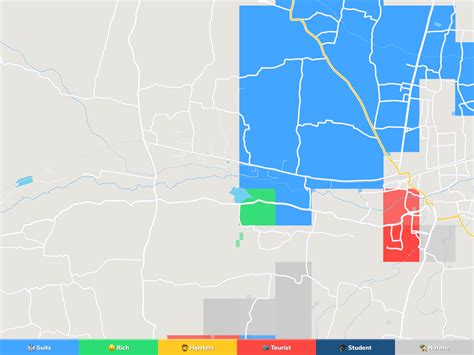 Tirupur Neighborhood Map