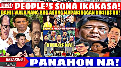 PEOPLES SONA IKAKASA KUTING WALANG PAG ASANG MAKINIG PA SA HINAING NG