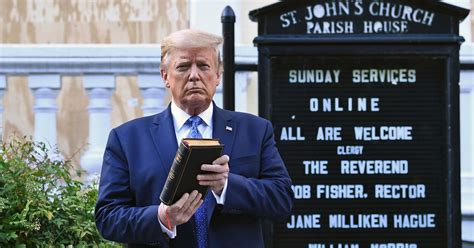 The Bible Is Not A Prop Religious Leaders Lawmakers Outraged Over