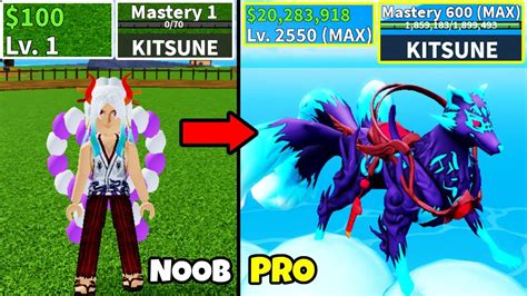 Beating Blox Fruits As Yamato New Kitsune Fruit Lvl To Max Lvl Noob