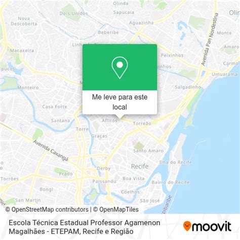 Escola Tecnica Estadual Professor Agamenon Magalhães - Como chegar até Escola Técnica Estadual Professor Agamenon Magalhães ...