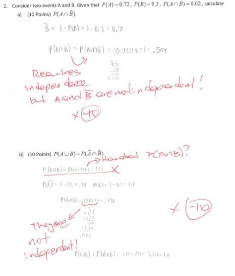 Solved Consider Two Events A And B Given That P A Chegg