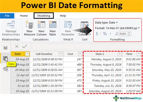 Power Bi Date Formatting How To Change Date Format In Power Bi