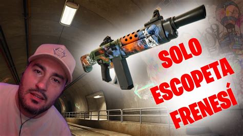 GANANDO SOLO con ESCOPETA AUTOMATICA FRENESÍ FORTNITE ZB YouTube