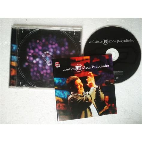 Cd Zeca Pagodinho Acustico Mtv Shopee Brasil