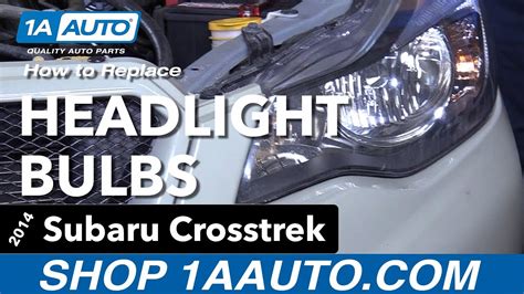 How To Change Headlight On Subaru Crosstrek