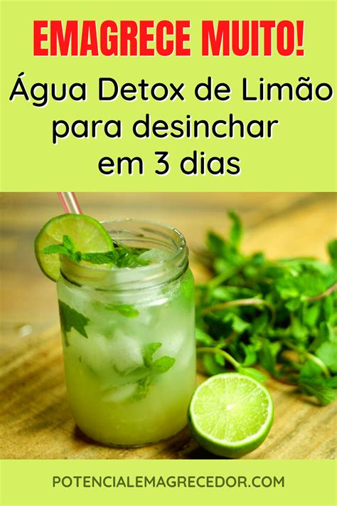 Emagrecer Agua E Limao - Água de Limão para Emagrecer | Receitas para desinchar, Sucos para ...