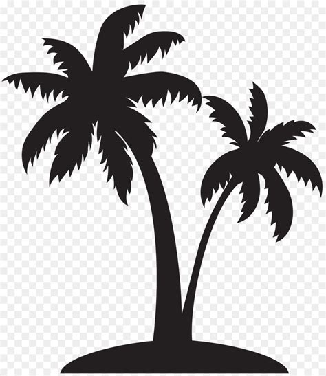 Arecaceae Silhouette Clip art - mangrove tree vector png download ...