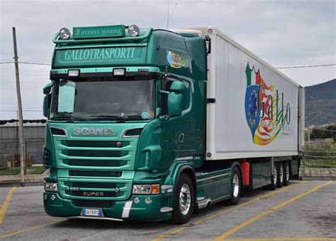 I Gallo Trasporti Scania V8 R560 TL Matte Trucks Photography Flickr