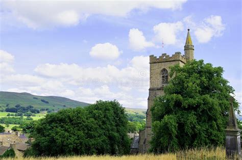 St Margaret`s Church In Wensleydale In The Yorkshire Dales England