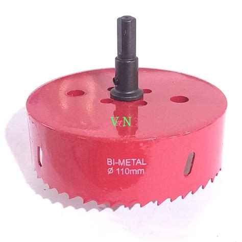 Hole Saw 110 Mm Mata Bor Pembolong Kayu Triplek Plastik PVC Lazada