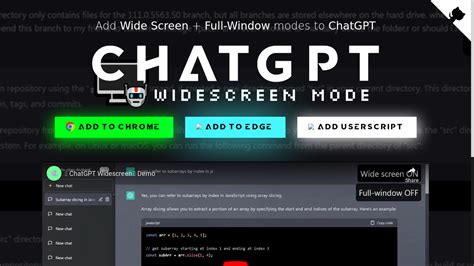 ChatGPT Widescreen Mode AI Tool Review Pricing Alternatives