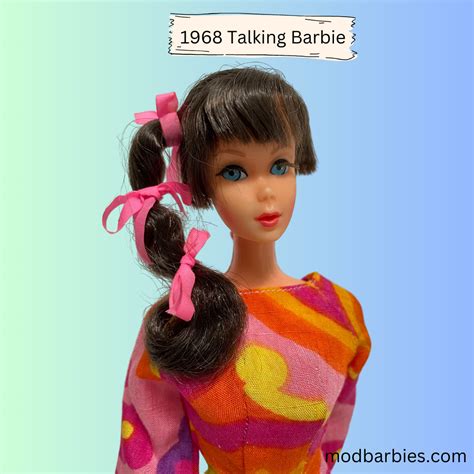 Talking Barbie Doll Mod Barbie And Other 70s Dolls