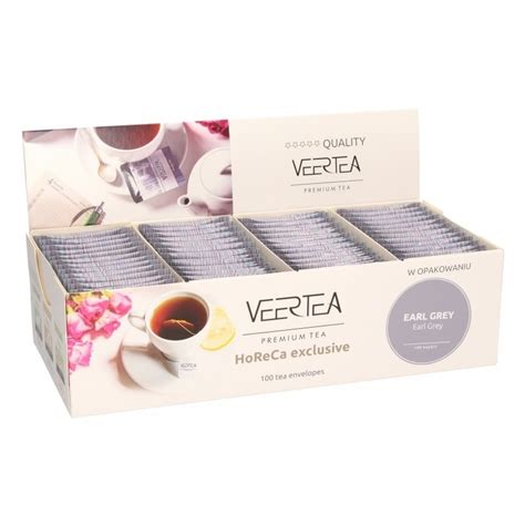 Zestaw Herbat VEERTEA Magnetic Earl Grey 100szt Zestaw Herbat