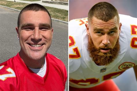 Why did Travis Kelce shave his beard? | The US Sun