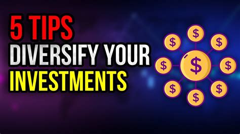 5 Tips For Building A Diversified Investment Portfolio YouTube