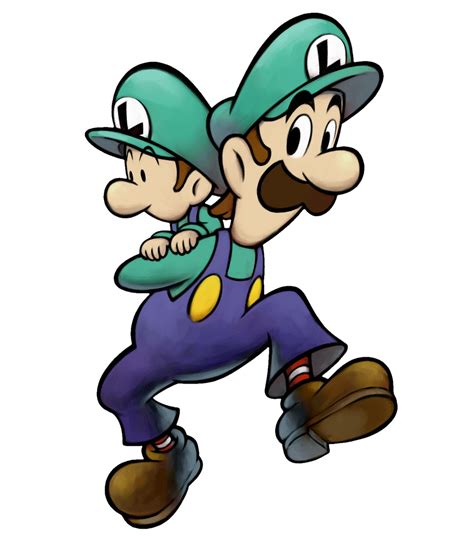 Fileluigi And Baby Luigi Pitpng Super Mario Wiki The Mario Encyclopedia