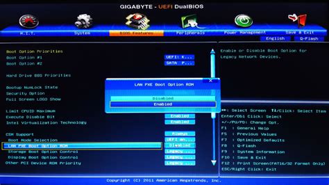 How To Enable Network Boot Or PXE Boot In BIOS