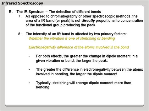 Chem 210 Infrared Spectroscopy Ir Spectroscopy I Introduction