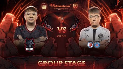 Full Game Boom Rivalry Vs PSG LGD Game 2 BO2 The International