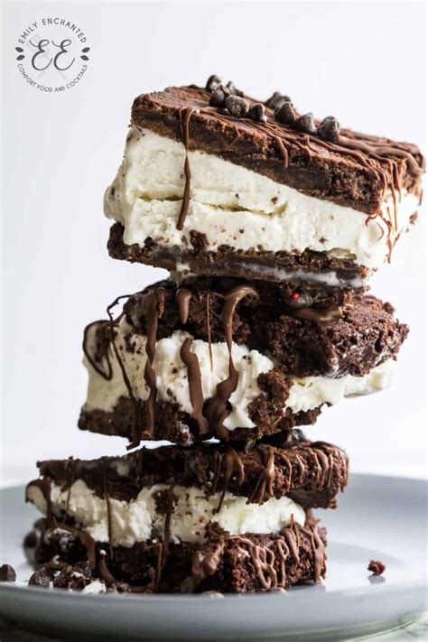 How To Make The Best Brownie Ice Cream Sandwiches