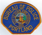 Portland, Oregon Bureau of Police (Old Style, Fully Embroidered)