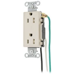 Straight Blade Devices Receptacles Tamper Resistant Duplex Decorator