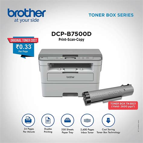 Brother Dcp B Dw Multi Function Monochrome Laser Printer With Auto