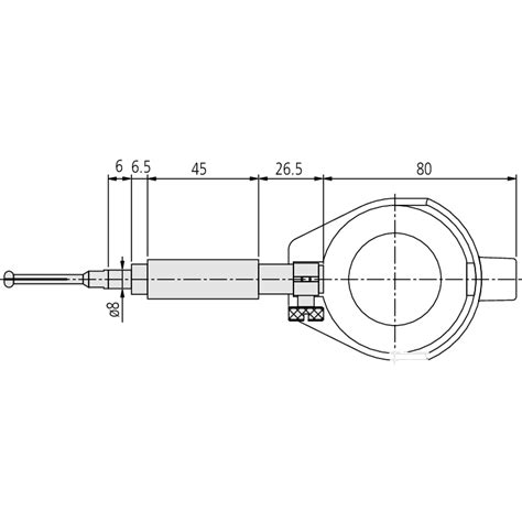 Mitutoyo 526 172 2 Extra Small Hole Bore Gauge 0 95 1 55mm Dml