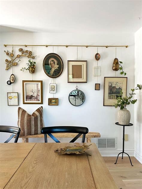 Unique Wall Art Display Ideas That Arent Another Gallery Wall