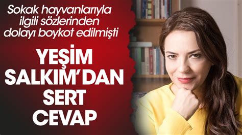 Twitter'da boykot edilen Yeşim Salkım'dan sert cevap!