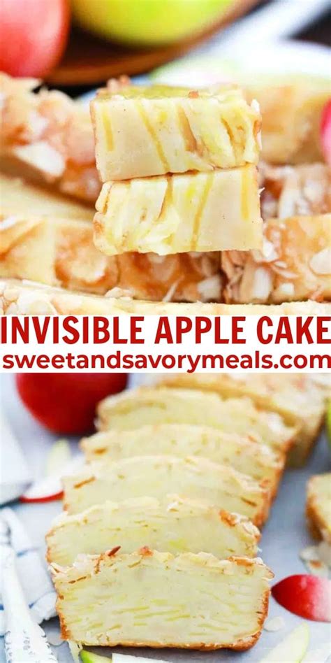 Invisible Apple Cake Recipe Video Sweet And Savory Meals