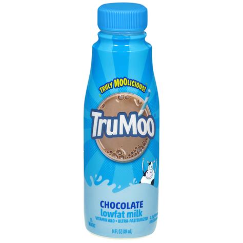 Chocolate 1 Lowfat Milk Ultra Pasteurized 14 Ounce TruMoo