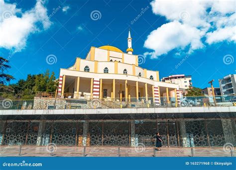 Grand Mosque Fatih editorial stock photo. Image of fatih - 163271968