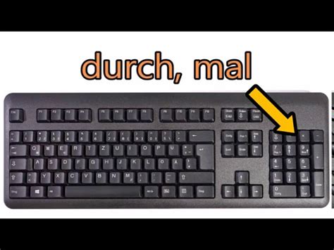 German Keyboard Question Mark