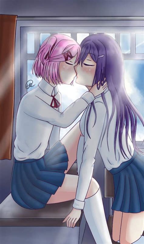 🏳️‍🌈yuri X Natsuki🏳️‍🌈 Doki Doki Literature Club [fr] Amino