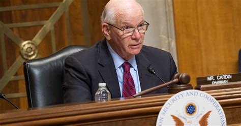 U S Senate Small Business Committee Chair Ben Cardin Announces