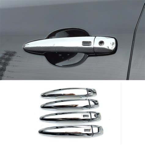 Chrome Car Door Handle Cover Molding Trim For Nissan Pathfinder