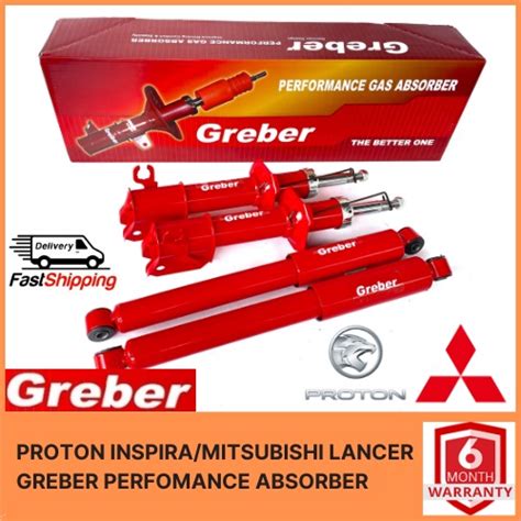 PROTON INSPIRA MITSUBISHI LANCER GT GREBER PERFOMANCE ABSORBER Shopee